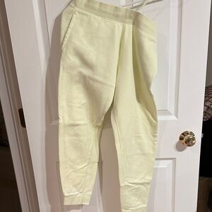 Nike Kids pale yellowish Sweatpants
